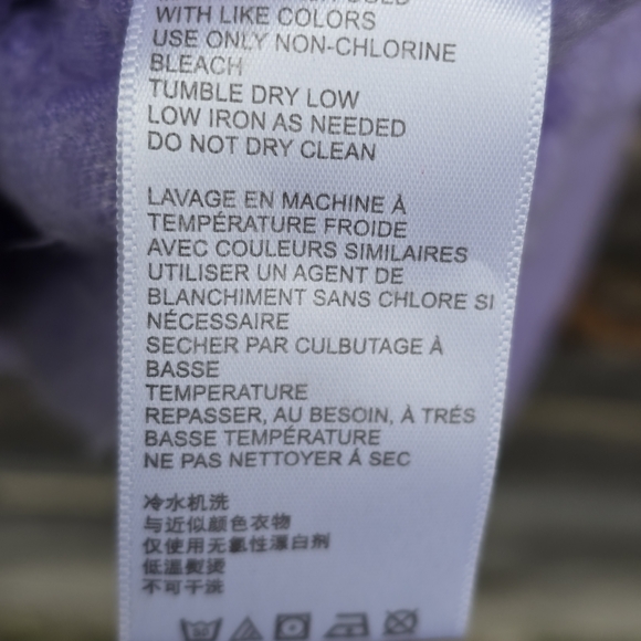 Urban Outfitters Purple Fuzzy Cropped Hoodie - Picture 5 of 7